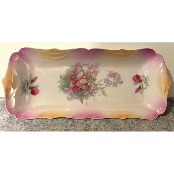 Vintage Relish/Celery Dish from Bavaria  11.25" x 4.75"  # 3132 - Picture 1 of 6